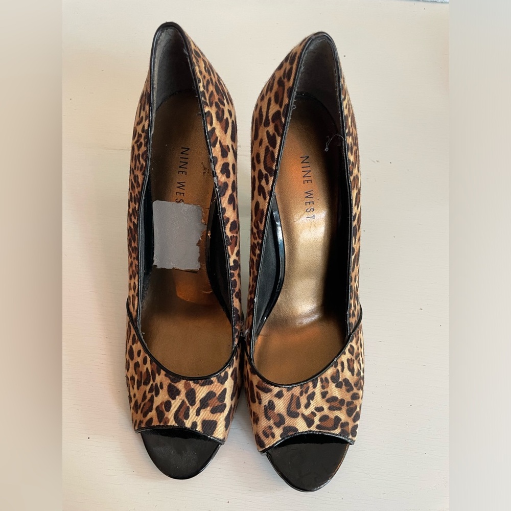 Nine West Leopard Heels